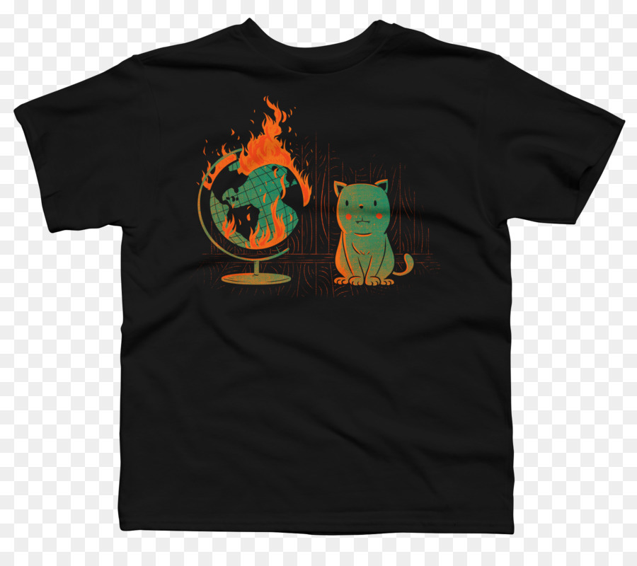 T shirt stampata di Abbigliamento Unisex - amante dei gatti di t shirt