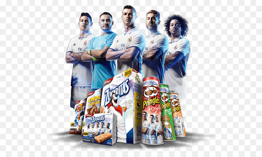 Real Madrid C. F. Corn flakes, Kakao Krispies, Kellogg ' s-Pringles - Fußball
