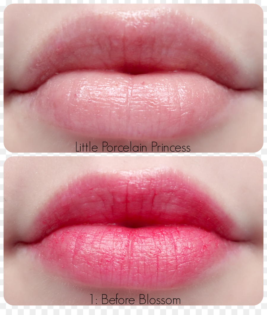 Il balsamo per le labbra Lip gloss Rossetto Lip stain - labbra rosee e abbastanza denti bianchi
