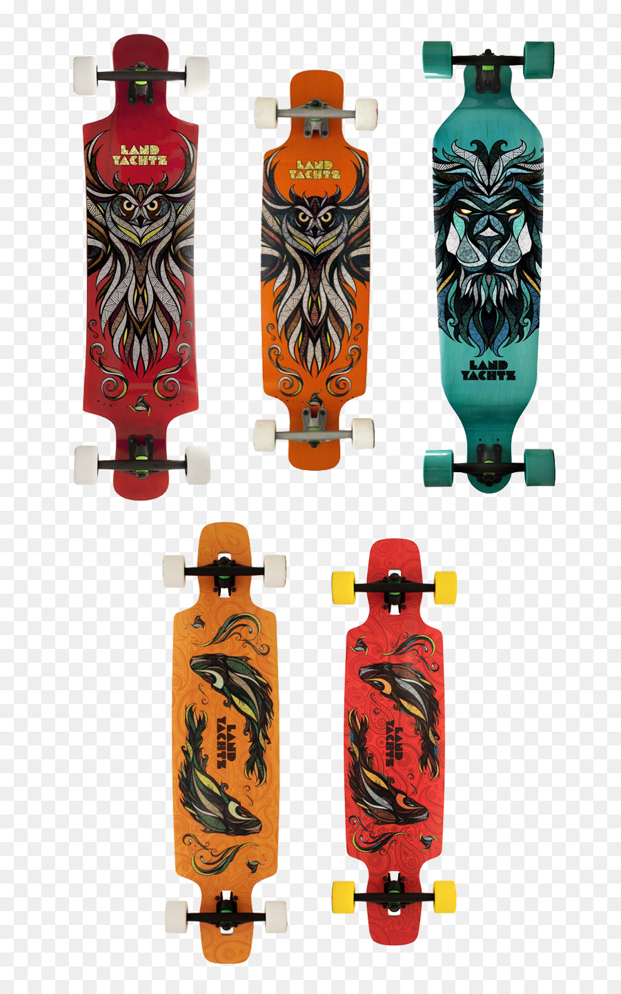Longboarding Skateboard Landyachtz Drop Carve - skateboard