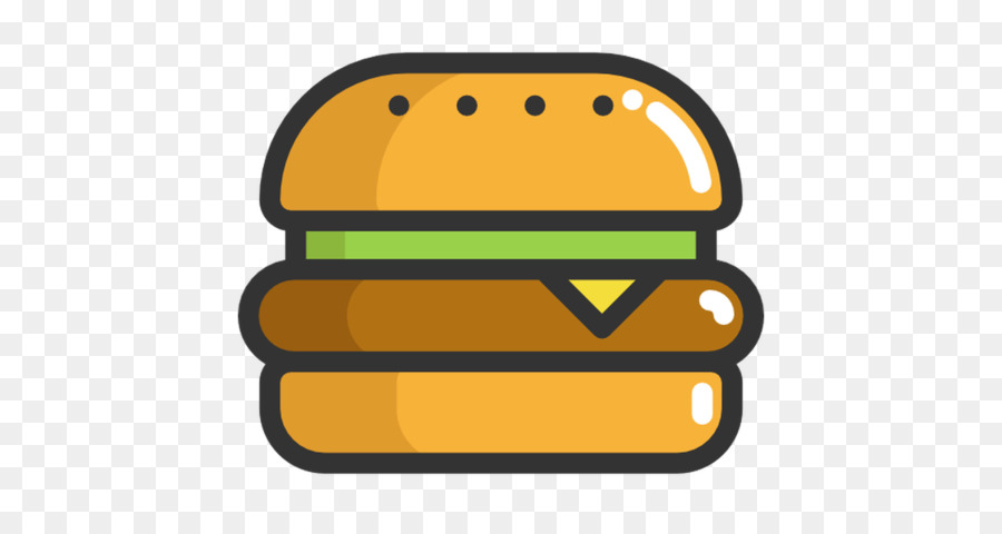 Hamburger pulsante Fast food Computer Icone cibo Spazzatura - cibo spazzatura