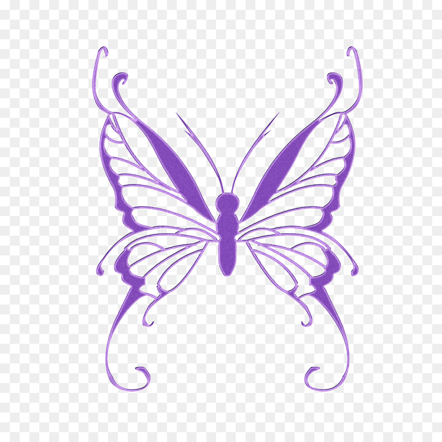 Farfalla monarca Piterskiy Skrapklub Disegno timbro di Gomma - viola sogno