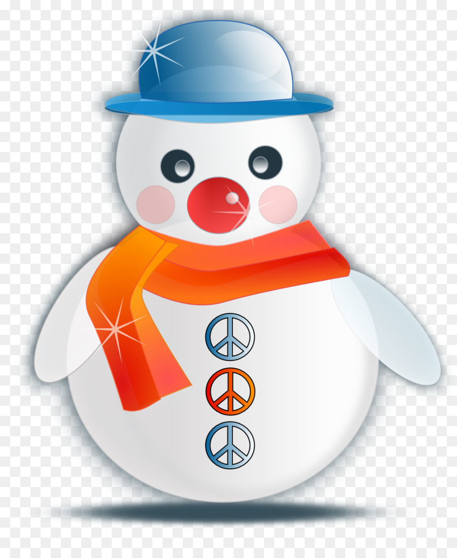 Schneemann Desktop Wallpaper Clip art - Pinguin Weihnachten