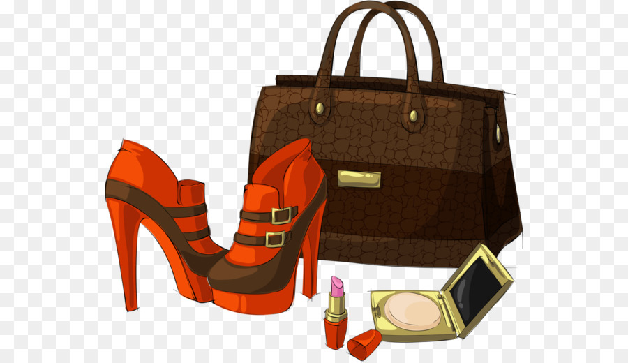Handtasche, Schuh, Bekleidung, Zubehör, Clip-art - Tasche