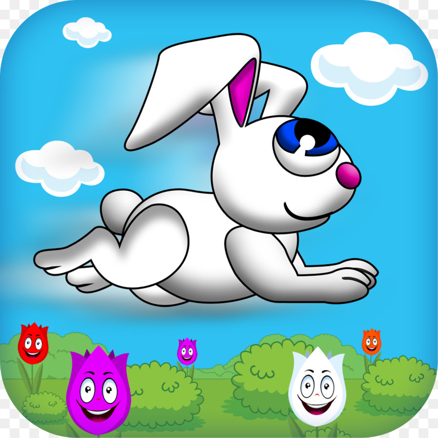 Easter Bunny công Nghệ, Nền máy tính nghệ thuật Clip - thỏ, trong bầu trời