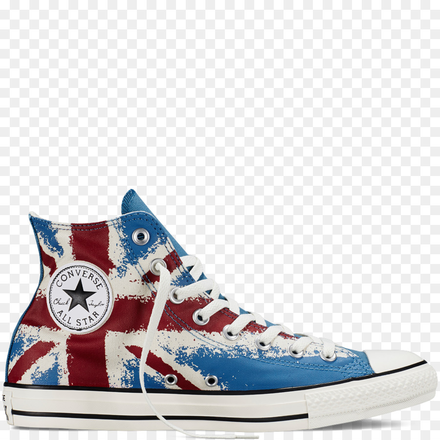 Chuck Taylor All-Stars, Vereinigtes Königreich, T-shirt und Converse Sneakers - egret poster design