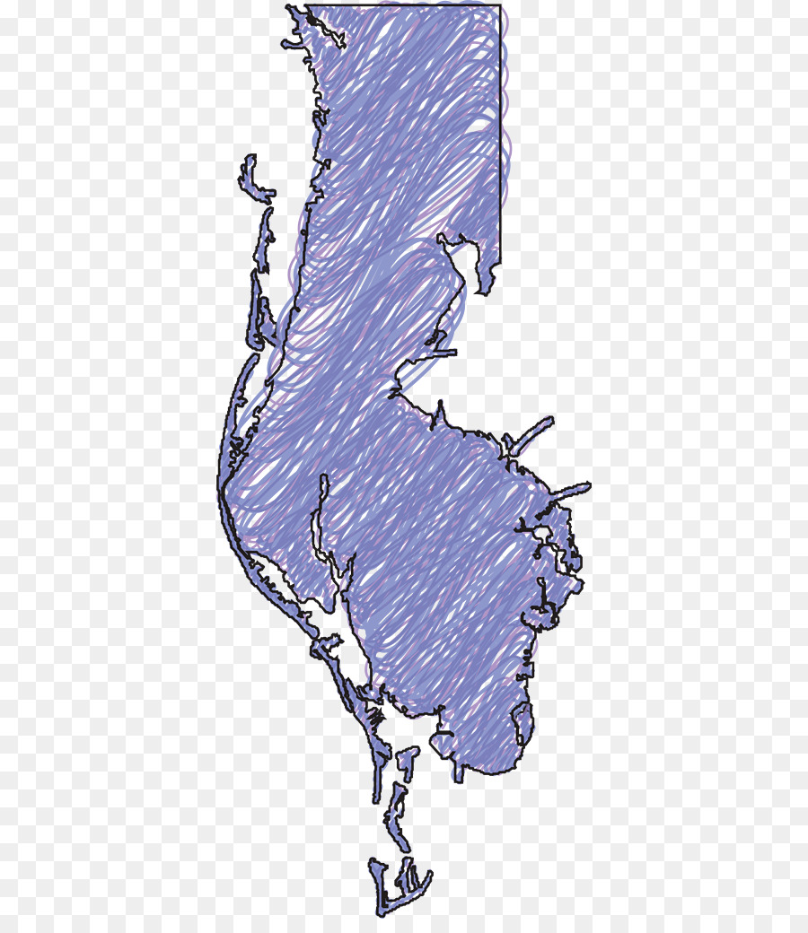 Mappa vuota Contea di Polk, Florida Clip art - mappa