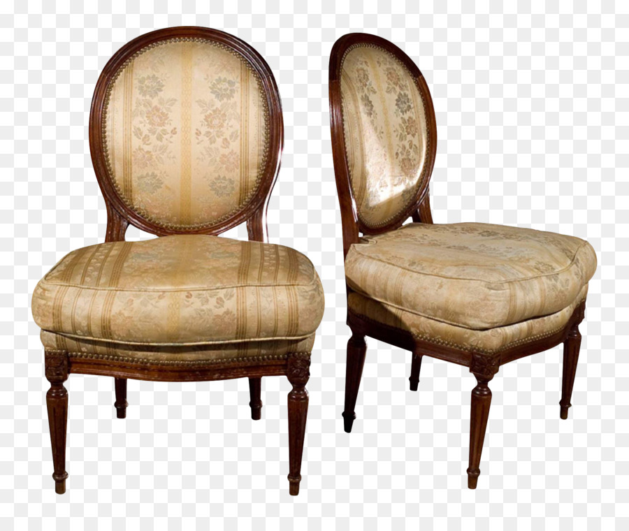 Stuhl Louis XVI-Stil-Polster-Möbel Frankreich - Mahagoni Stuhl