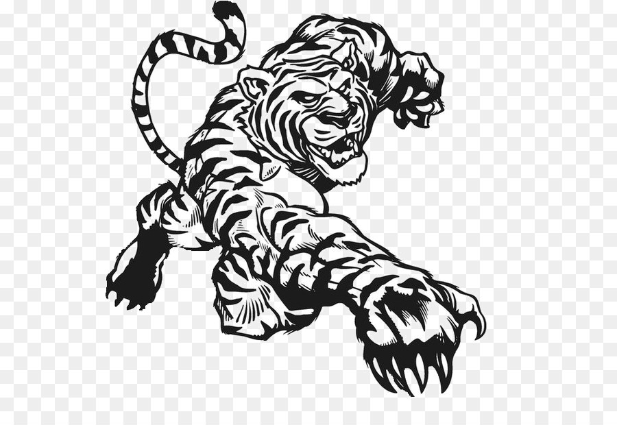 Hổ Sticker Thể Thao - con hổ