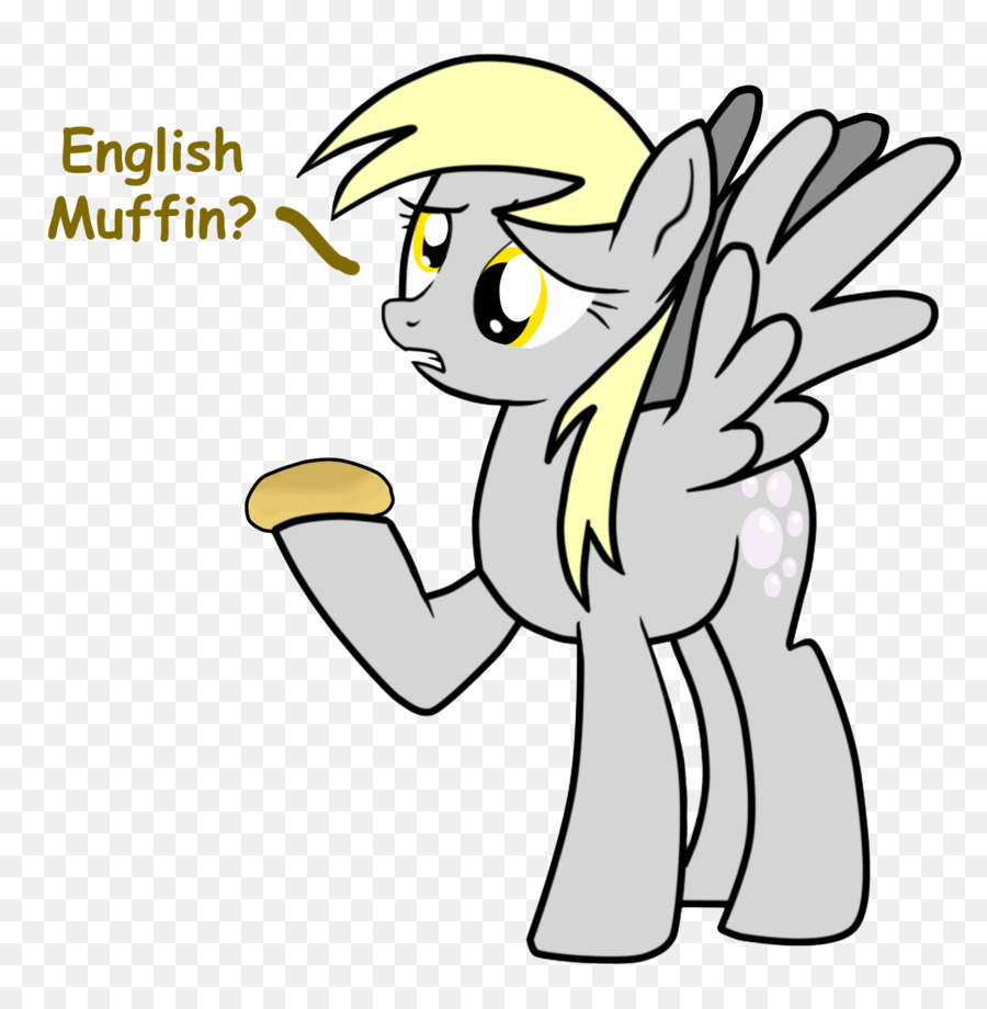 Muffin inglese Disegno Pony da Colorare - altri