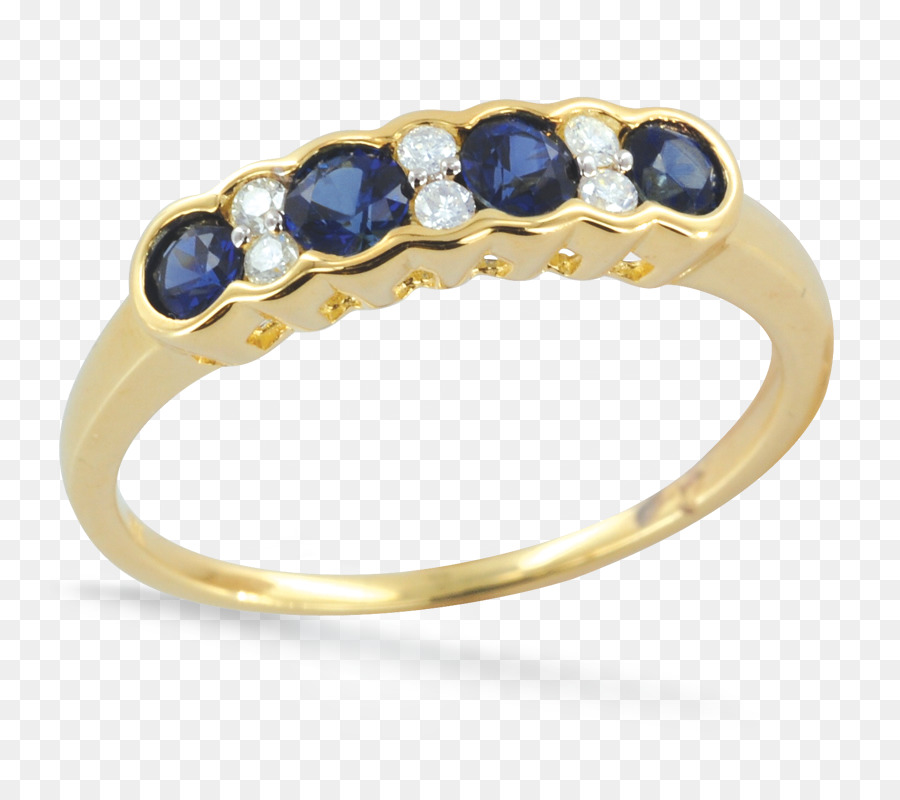 Sapphire nhẫn Cưới Cơ thể đồ trang Sức kim Cương - sapphire