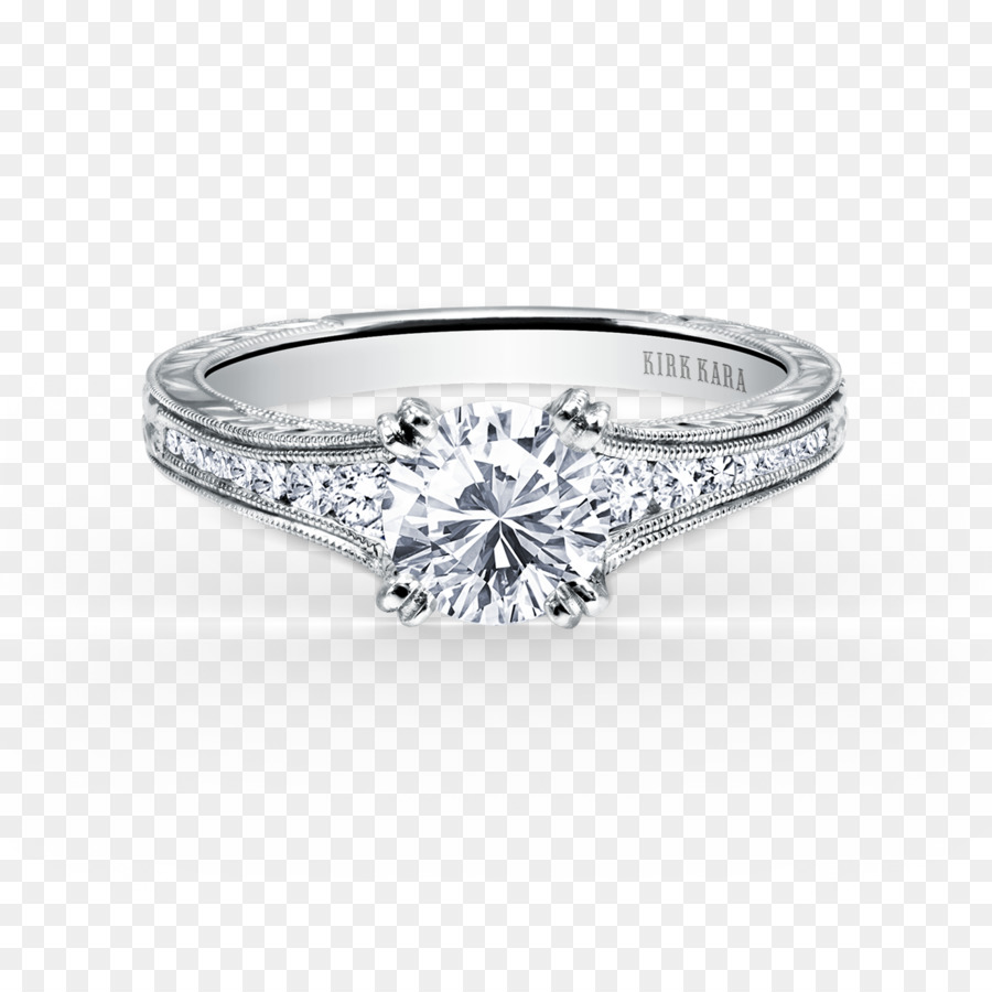 Anello di fidanzamento anello di Nozze di Diamante - a forma di cuore sposa e lo sposo matrimonio