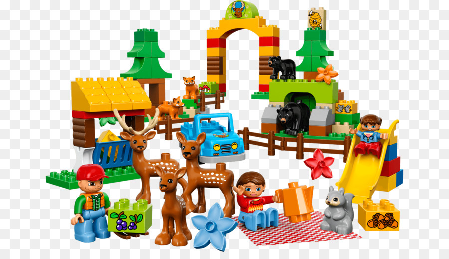 LEGO 10584 DẠY Rừng: công Viên sách Dạy Đồ khối - đồ chơi trẻ em, bộ sưu tập