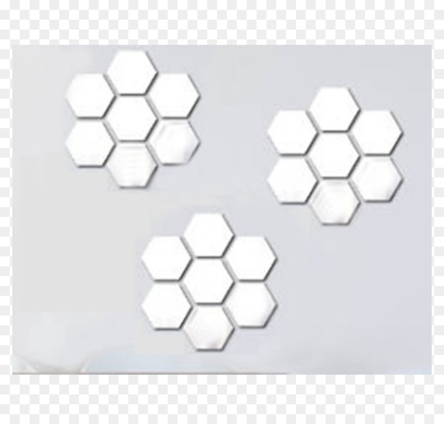 Ngói Gương Hexagon Bạc Gạch - lục giác tiêu đề hộp
