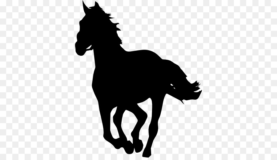 Mustang Silhouette Stallone Clip art - mustang