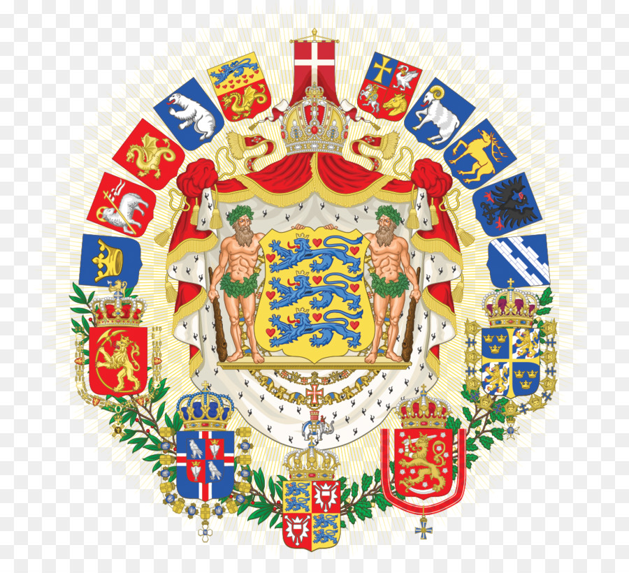 Nordsee Reich Skandinavien Wappen von Griechenland Wappen von Dänemark - andere