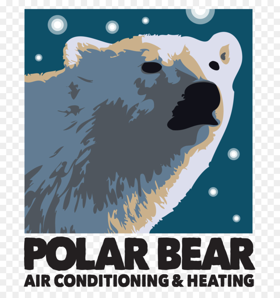 Gấu Bắc Cực, Điều Hòa Và Hệ Thống Sưởi Inc. Quảng CÁO cơ Quan hệ thống sưởi Trung tâm Chó - Con chó