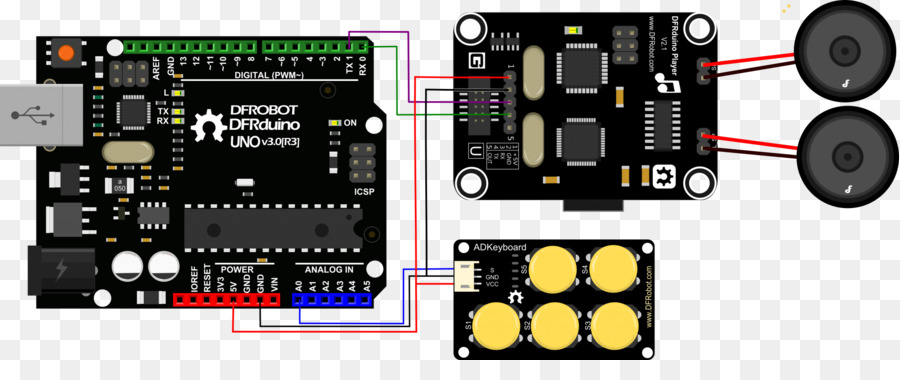 Arduino MP3-player-Sensor Touchpad-Gesten-Erkennung - elektronische Produkt