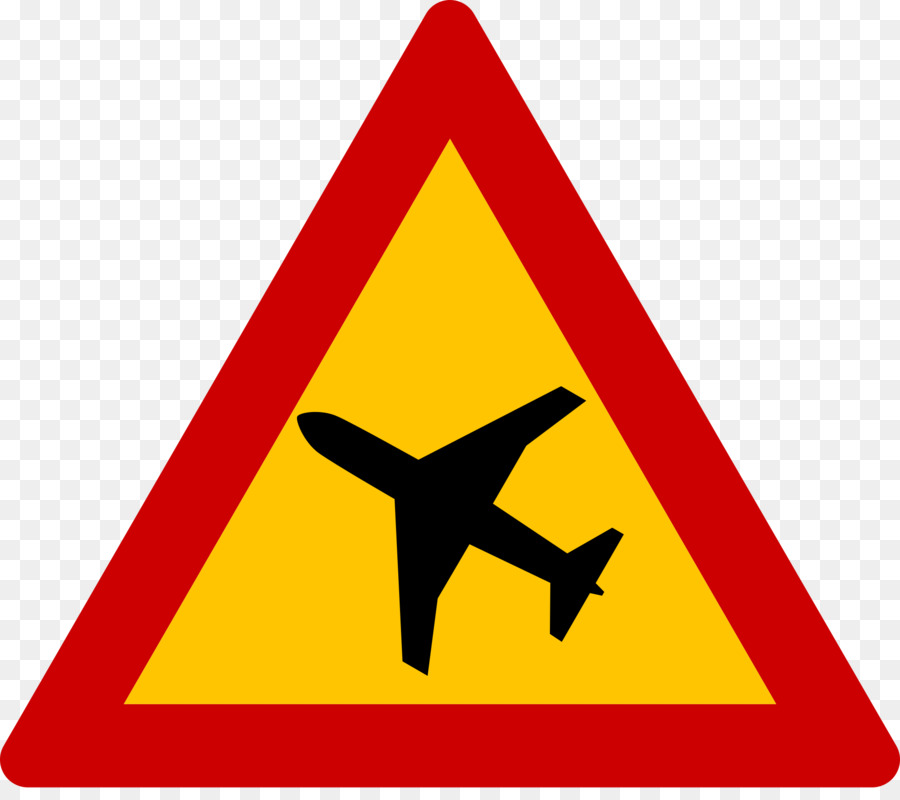 Flugzeuge, Flugzeug, Verkehrszeichen, Warnung, Zeichen - Flugzeuge