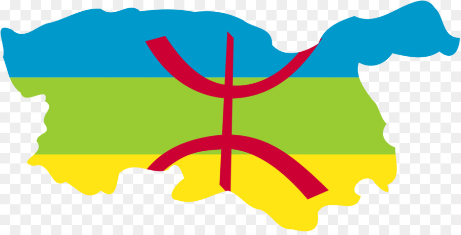 Kabylie Kabyle people Berbers Berberi flag - bandiera