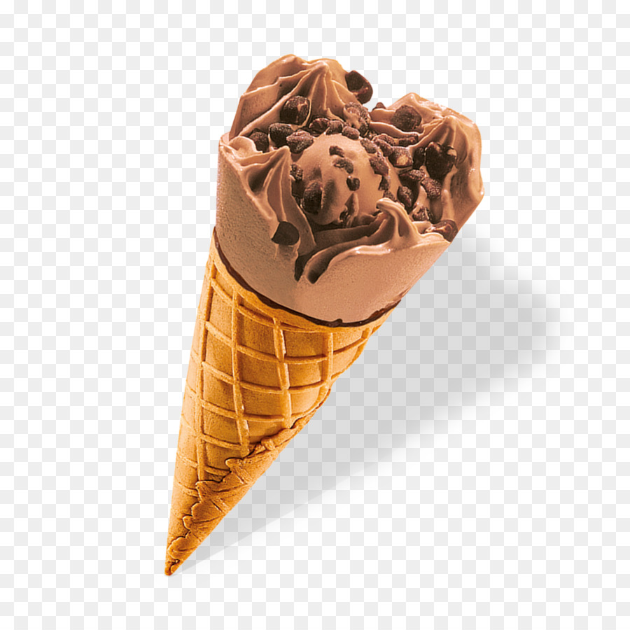 Gelato al cioccolato gelato Coni di Cialda - gelato