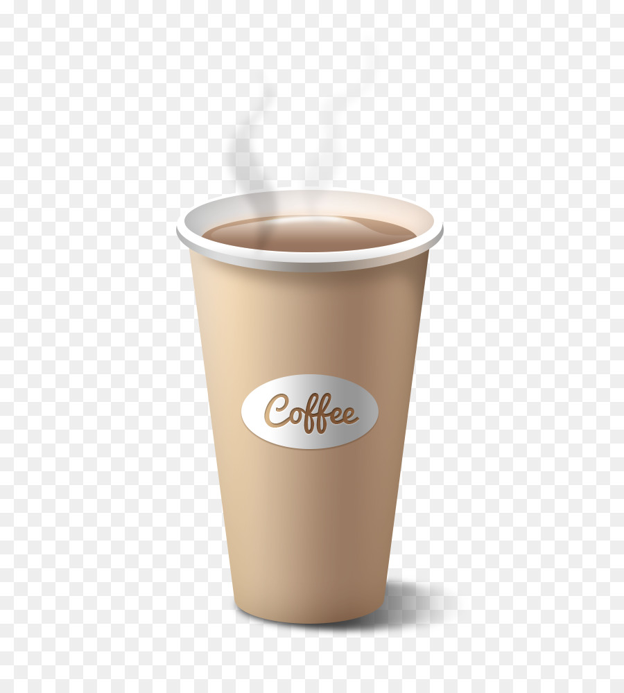 Kaffee cup Cafe Papier - Kaffee cup countdown 5 Tage