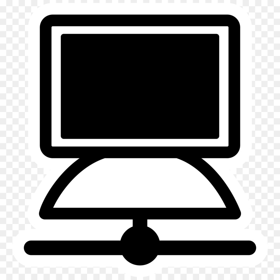 Computer-Anschluss Computer-Icons Terminal-Emulation, Clip-art - Mono