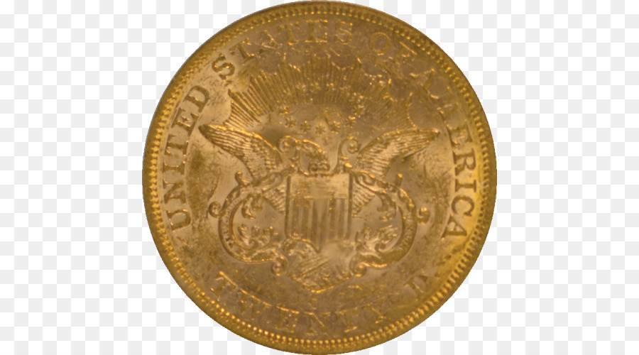 Münze Gold Double eagle APMEX Währung - 50 fen Münzen