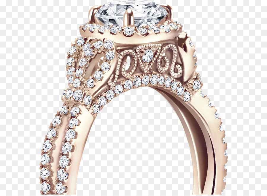 Anello di fidanzamento anello di Nozze di Diamante - anello di nozze