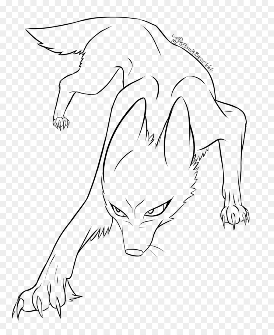 Con chó Dòng nghệ thuật Vẽ Sơ Gói - Con chó