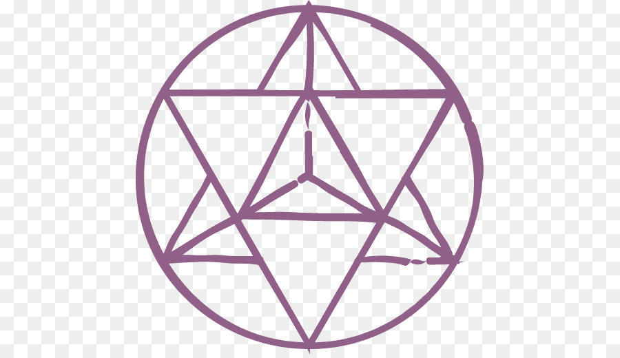 Die Heilige geometrie Metatron Tetraeder-Merkaba-Mystik - Symbol