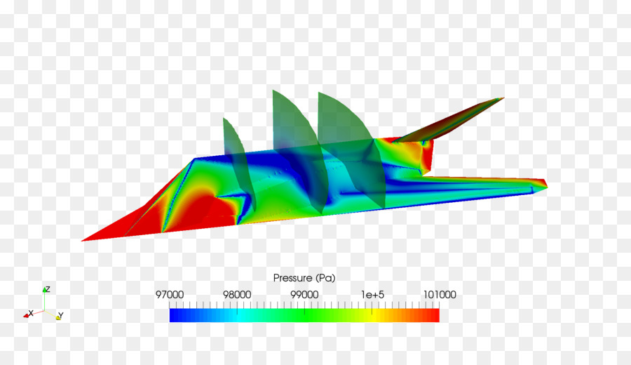 Aerodynamik Druck Lockheed F-117 Nighthawk Ziehen Wing - andere Abschnitte