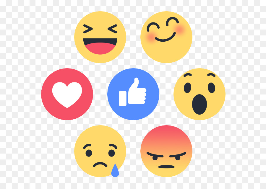 Emoticon pulsante mi Piace di Facebook Smiley Emoji - Facebook