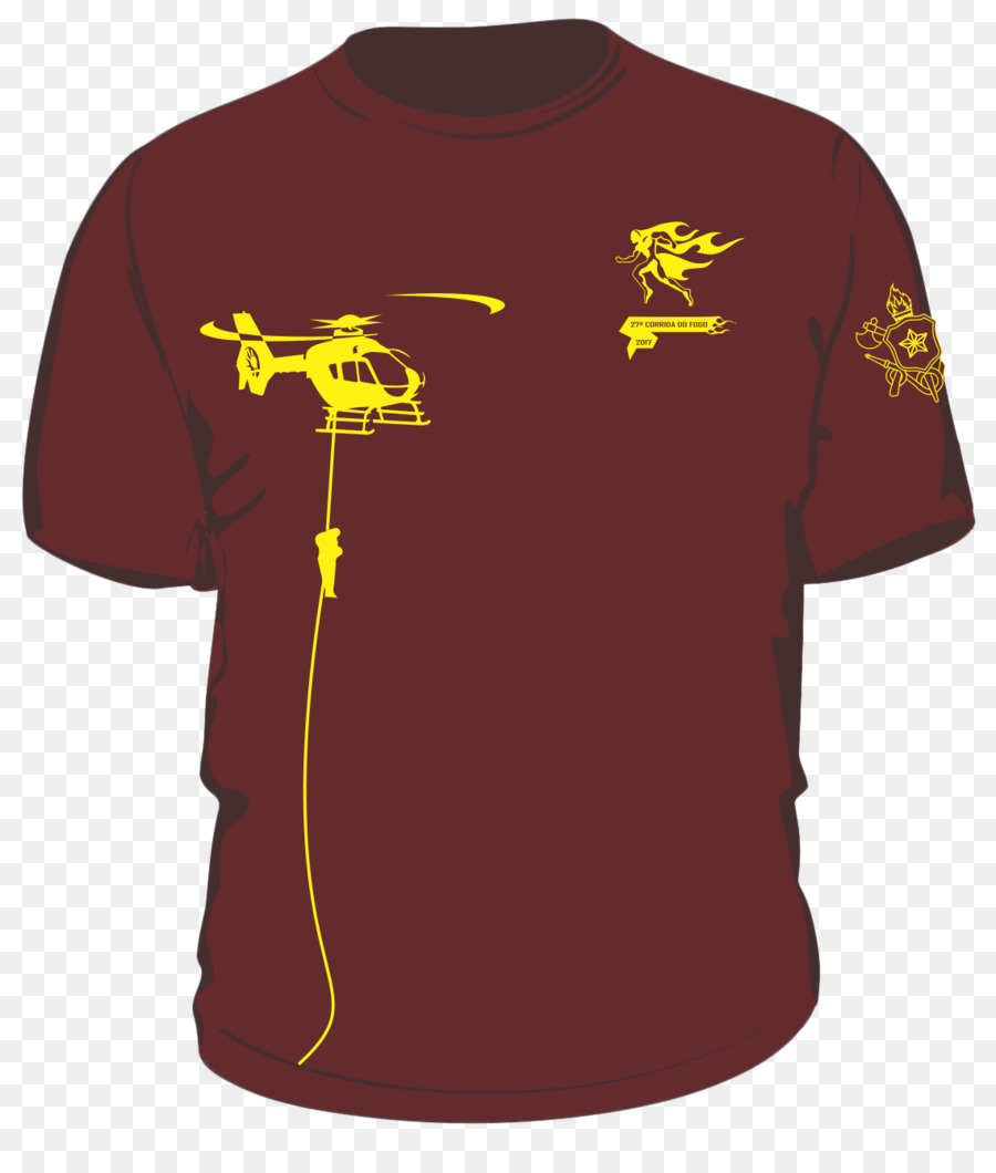 Militare, i Vigili del Fuoco del Distretto Federale, T-shirt da Corsa Pompiere - Maglietta