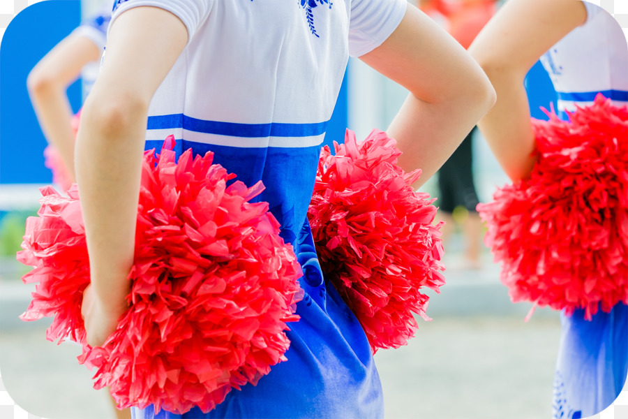 Pom-pom Cheerleader-Royalty-free Megaphon Stock Fotografie - Cheerleading