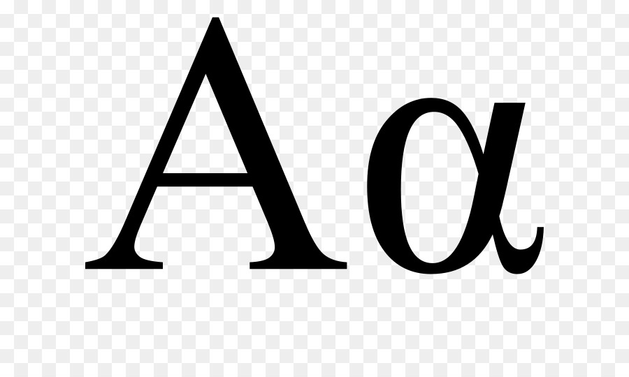 Griechische alphabet Buchstaben Alpha und Omega - Symbol