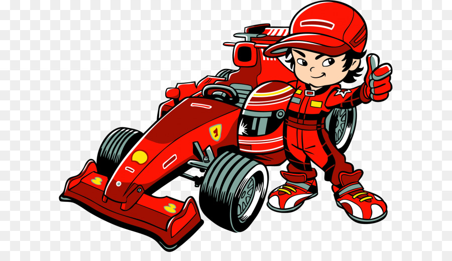 Formula One, Car, Cartoon, Auto Racing, Racing Driver, Driving, Toy, Machin...