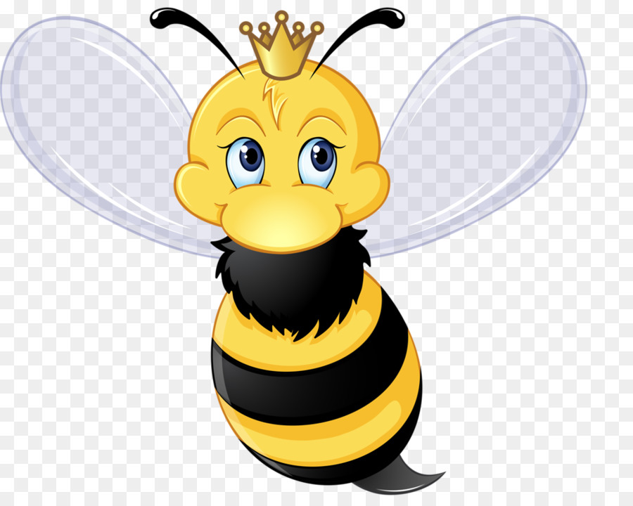 Honey bee Queen bee-Bumblebee-clipart - Biene