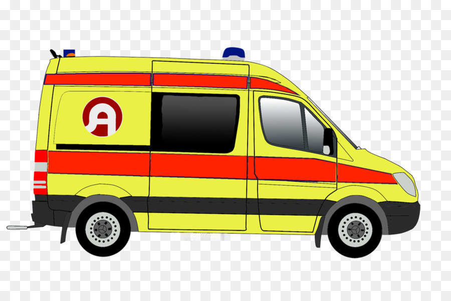 Ambulanza, Auto medica di Emergenza servizi di Spiekeroog van Compatto - Ambulanza