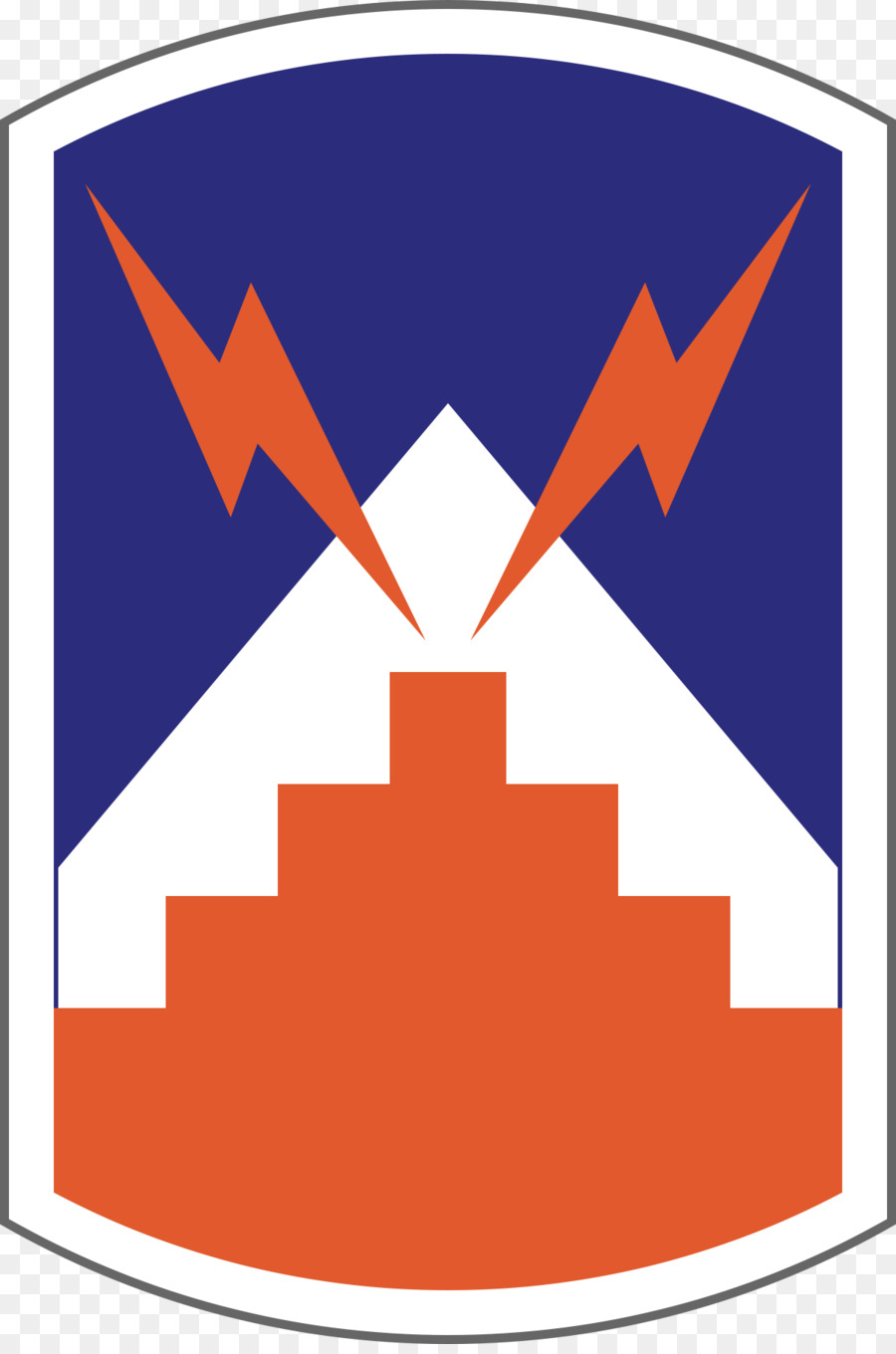 7th Signal Brigade Unverwechselbare Einheit insignia United States Army 1st Signal Brigade - Armee