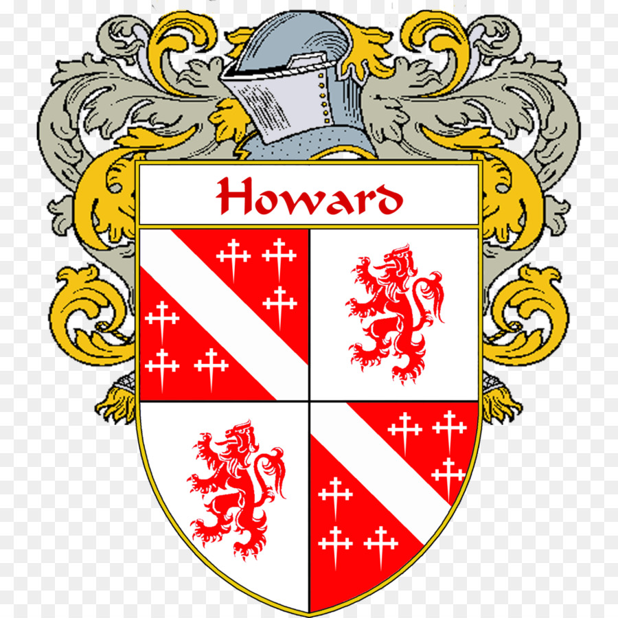 T-shirt Crest Wappen der Familie Howard - britischen königlichen Familie