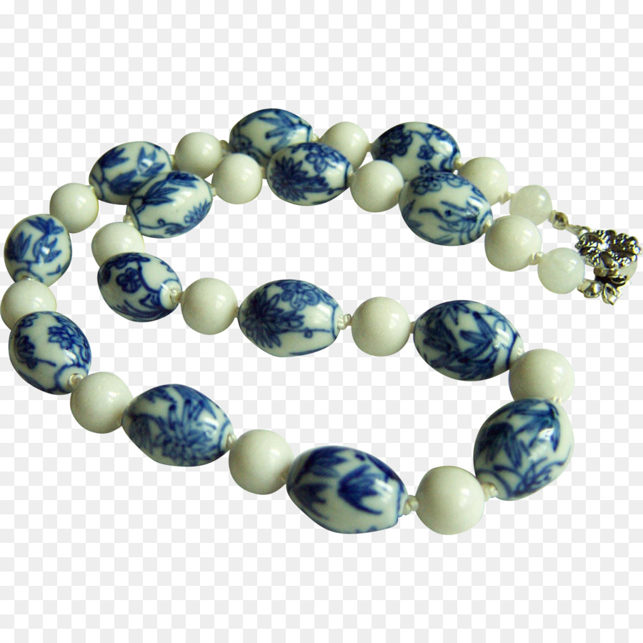 Perlina Blu e bianco ceramica Turchese Cinese ceramica, Porcellana - blu e bianco porcellana