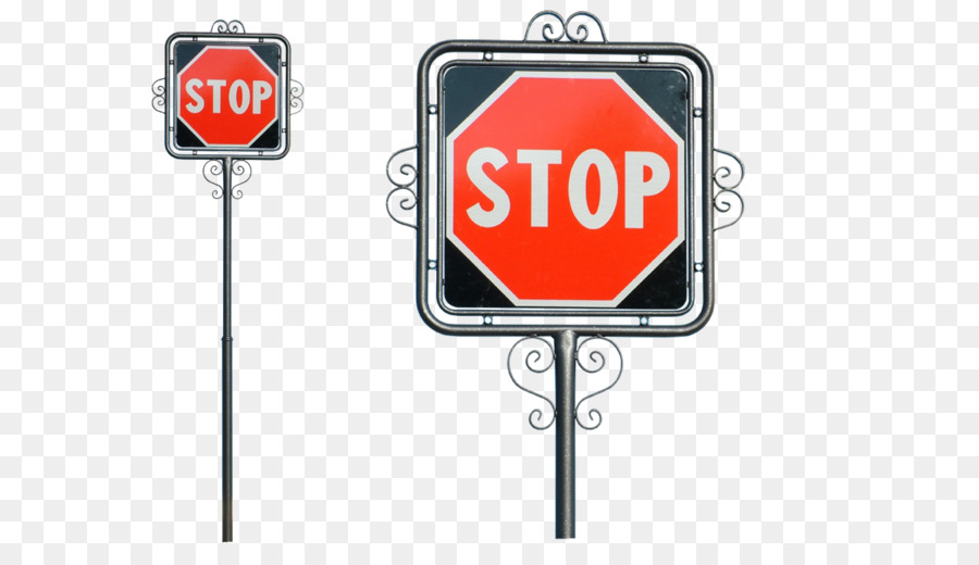 Stop-Schild Verkehrszeichen Industrie design Tisch - die dekorativen Elemente des städtischen Straßen