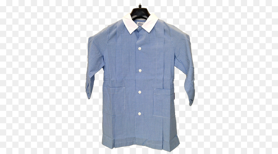 Camicia Blu Grembiule Bambino con la divisa di Scuola - camicia