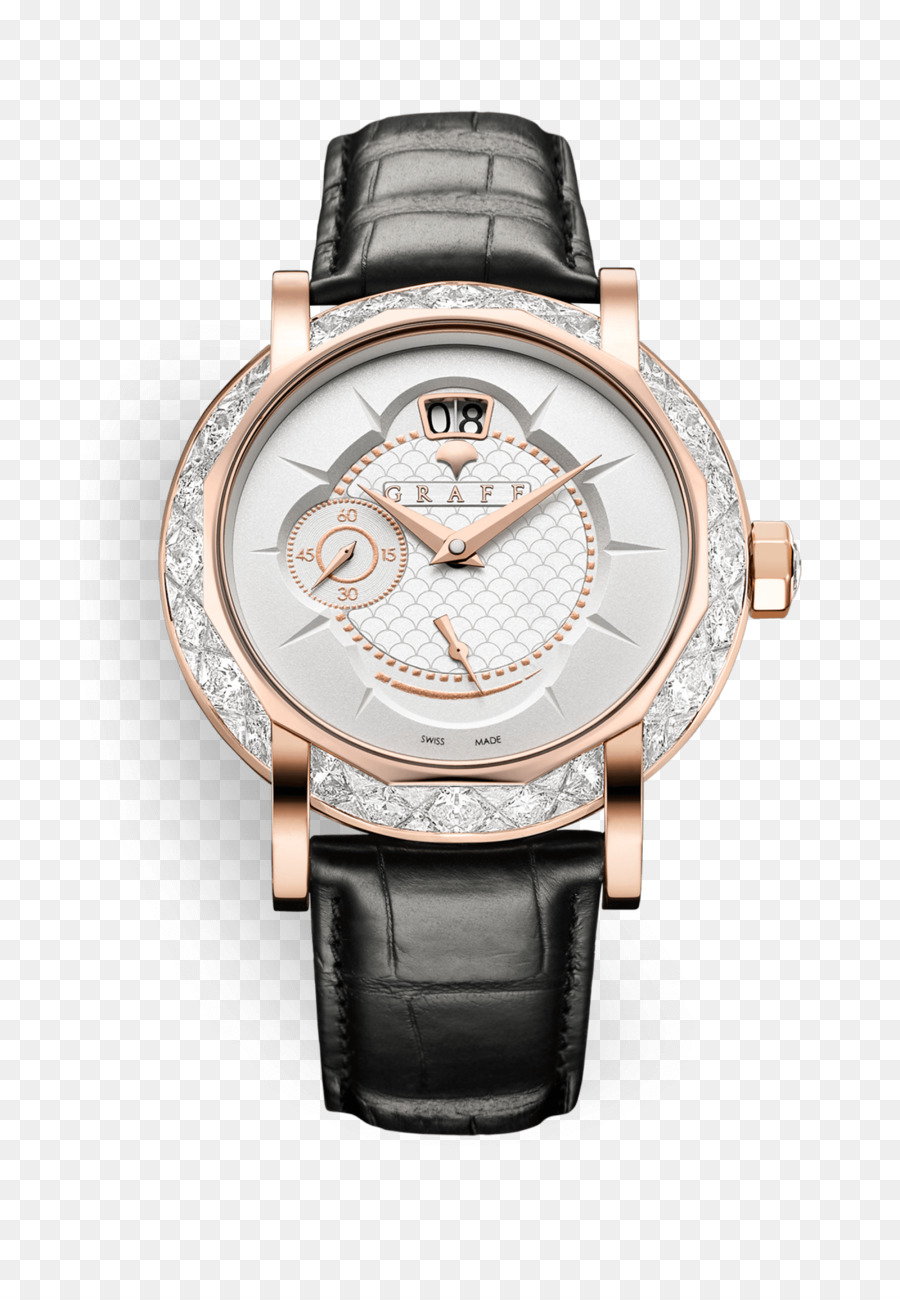 Tourbillon Automatik-Uhrwerk Breguet-Bewegung - Diamant Lünette