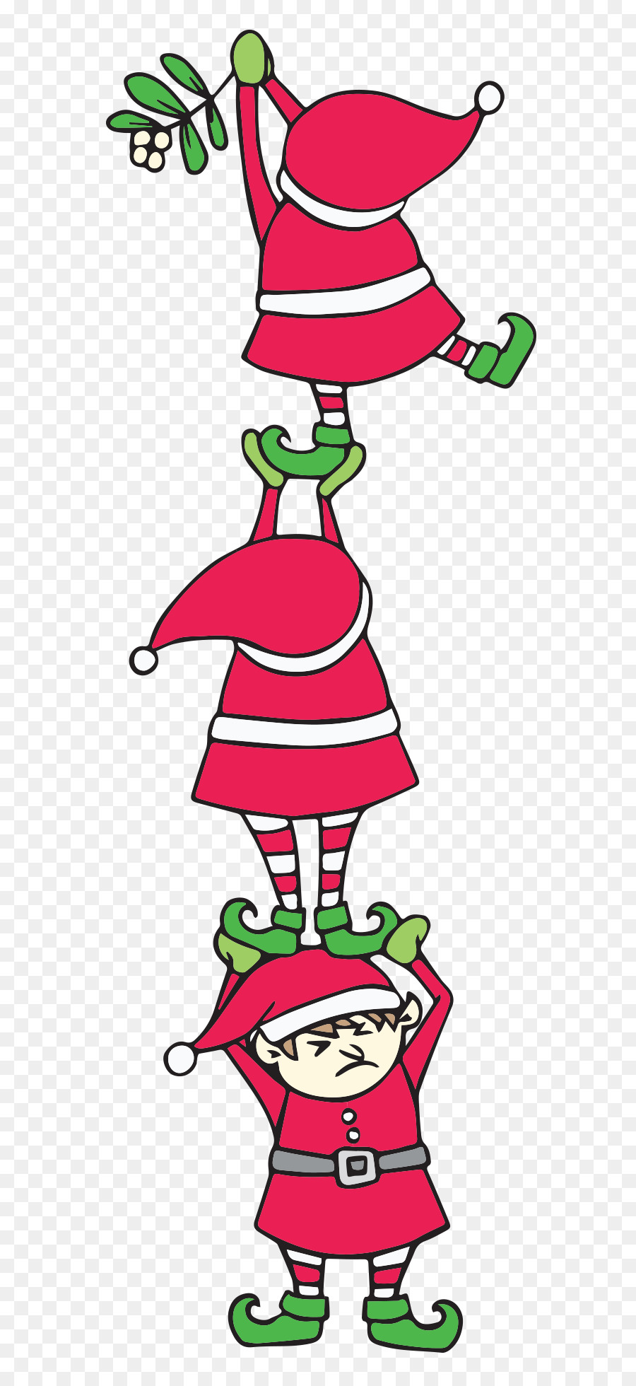 Santa Claus North Pole Christmas elf Clip-art - Weihnachtself