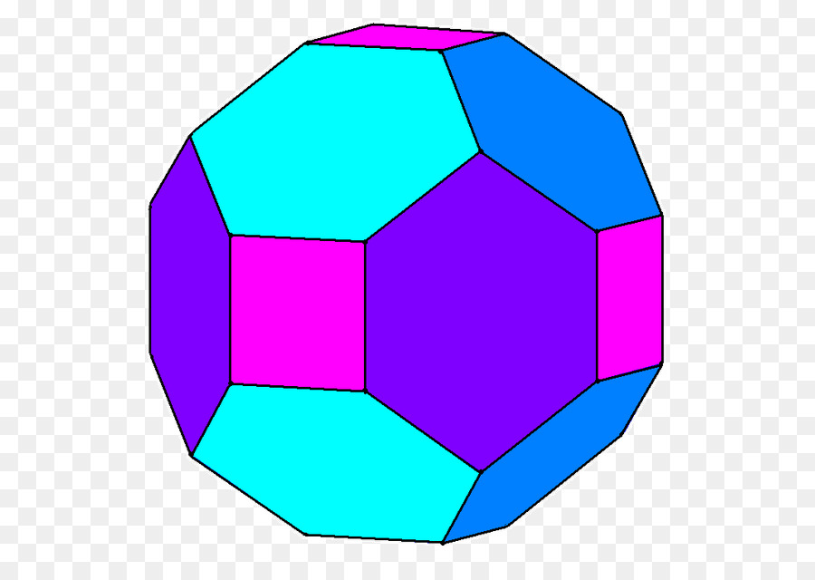 Das abschneiden der Rhombischen Dodekaeder Abgeschnittene Ikosaeder Abgeschrägte Dodekaeder - Rand