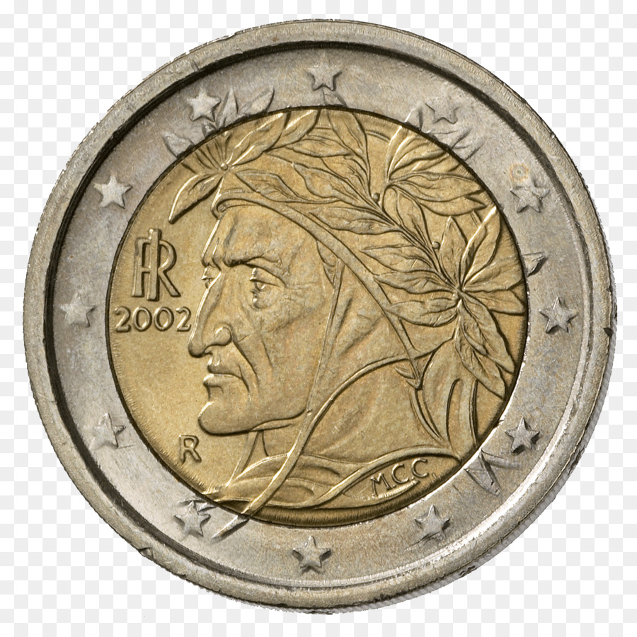 2 đồng xu euro ý tiền xu, bồ đào nha tiền xu - Đồng xu