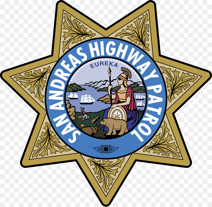 La California Highway Patrol strade Statali in California Polizia Distintivo - ufficiali