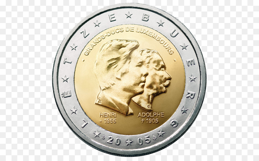 Luxembourg tiền xu 2 đồng tiền 2 euro đồng xu - euro